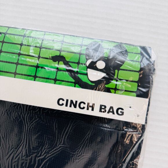 Deadmau5 Bag Cinch Backpack Tote Merch Electronic Music Logo Bioworld Y2K NEW - Picture 4 of 8